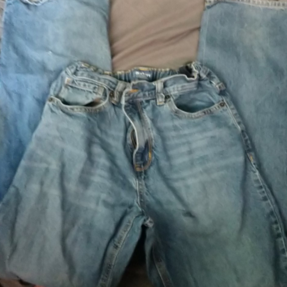 Old Navy Boys Husky Jeans-Adjustable